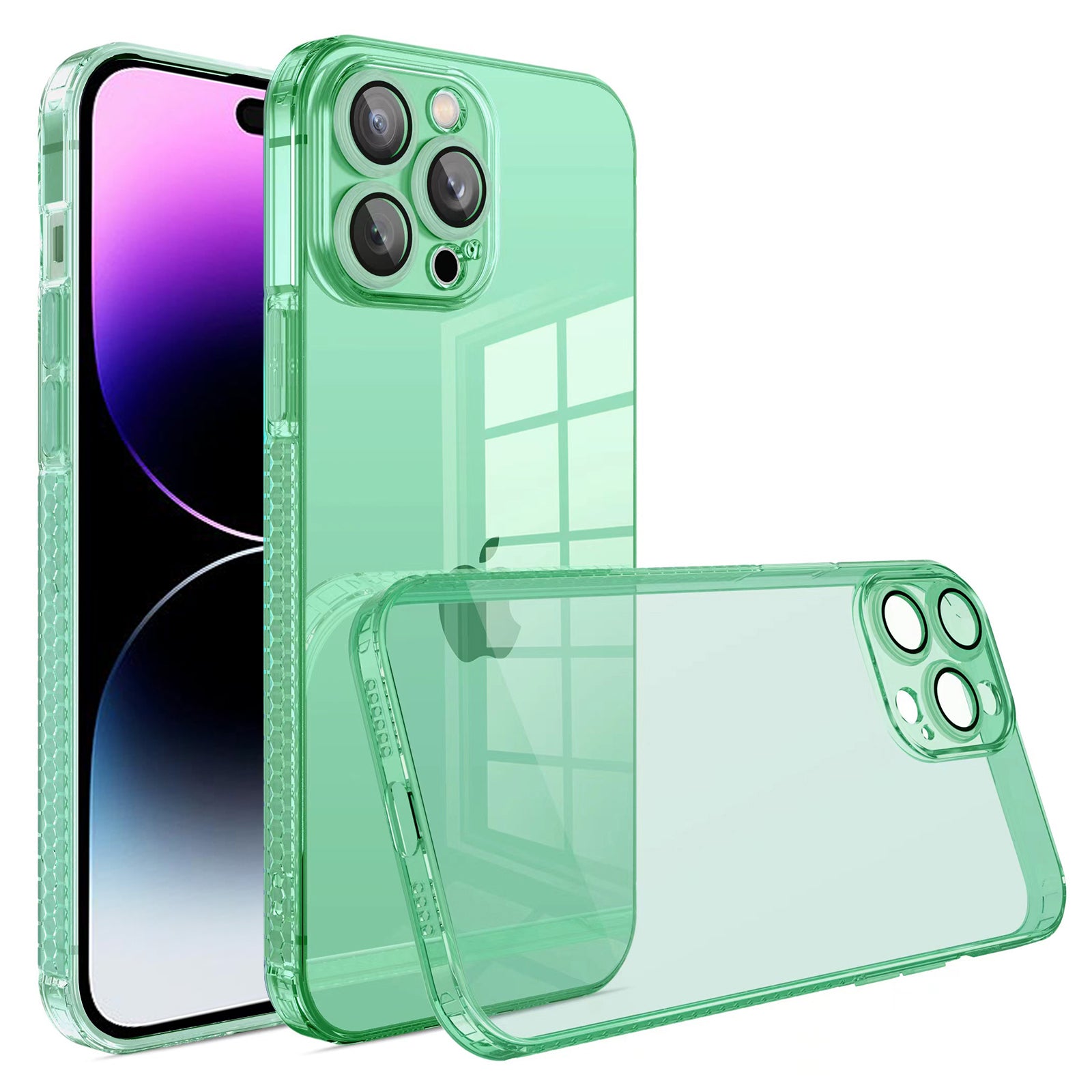 Pro iPhone 14 Pro Max Straight Edge Phone Case Čirý TPU kryt na telefon s ochranou skleněné čočky Pro iPhone 14 Pro Max Straight Edge Phone Case Čirý TPU kryt na telefon s ochranou skleněné čočky